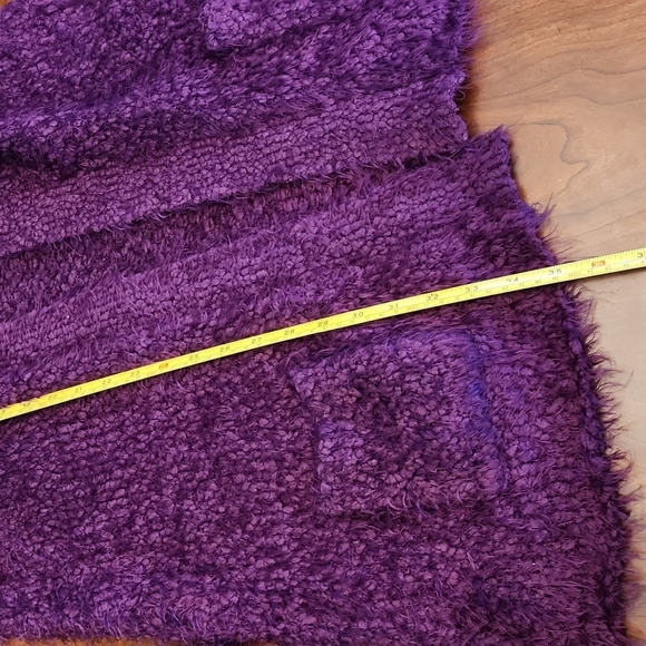 IVY BEAU fuzzy purple sweater - Picture 3 of 9